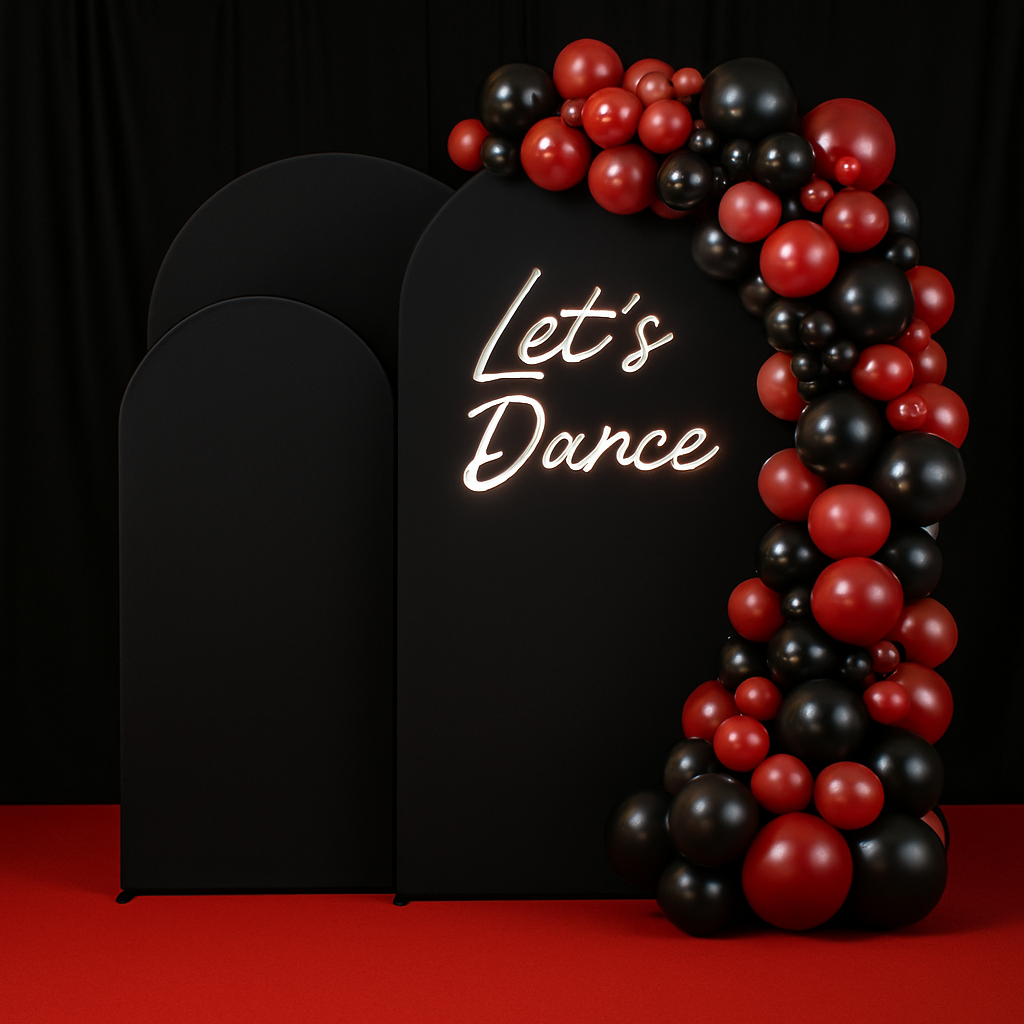 Gold Double Frame Backdrop Stands