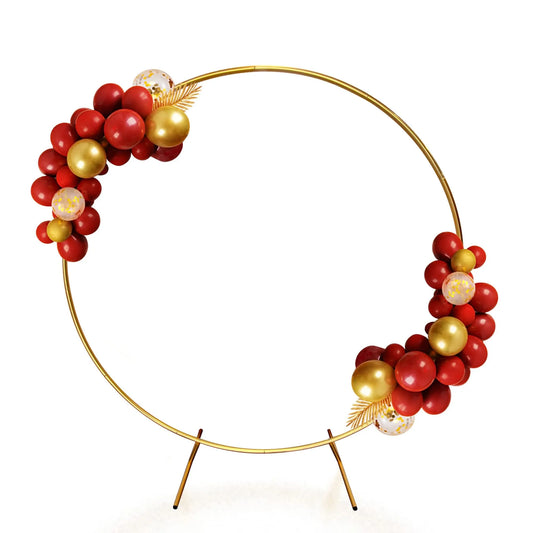6.6ft Gold Round Balloon Arch