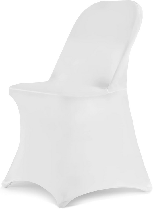 White Folding Chair Covers – Rental